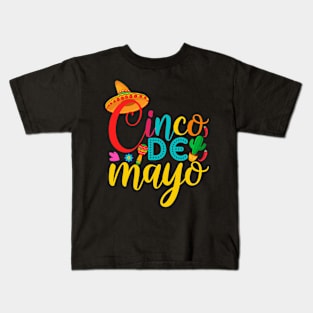 Cinco De Mayo, Fiesta de cinco de mayo design, Funny Cinco de Mayo, Cinco de Mayo Party, Cinco de Mayo Gifts, Cinco de Mayo Gift, Kids T-Shirt